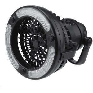 2-in-1 LED Camping Light & Fan