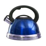 3.0L Whistling Stainless Steel Kettle - Blue