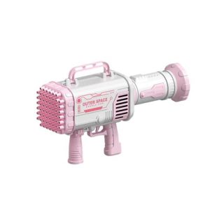 60 Hole Bubble Gun For Kids KF-7 - Pink