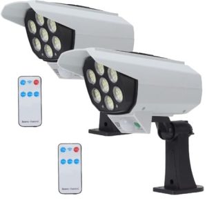 2 Pack Solar Wall Lights with Motion Sensor Outdoor Security Lights