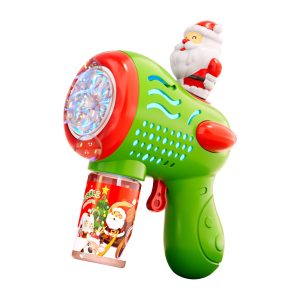 Colorful Christmas Bubble Gun