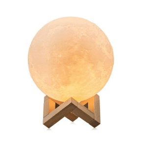 3D RGB Moon Light Lamp - 23.5 cm