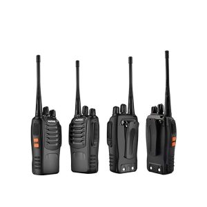 4 Pack BF-888S High Quality UHF 400-470MHz Walkie Talkie 2 Way Radio