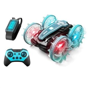 4 Wheel Dual Remote Controlled Amphibious Stunt Car