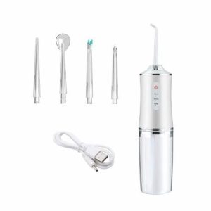 4 in 1 Electric Teeth Flusher & Flosser - White