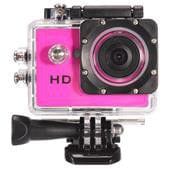 Waterproof HD Sports Camera 1080P - Pink