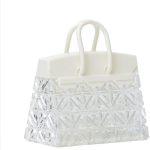 LED Acrylic Bedside Night Light Handbag Lamp