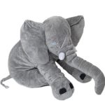 Totland Elephant Pillow - Grey