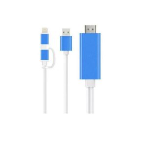 Smartphone to HDTV Adapter Cable - Blue