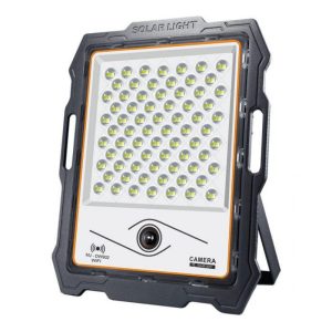 200w Solar Light With Optics Lens Security Camera MJ-DW902