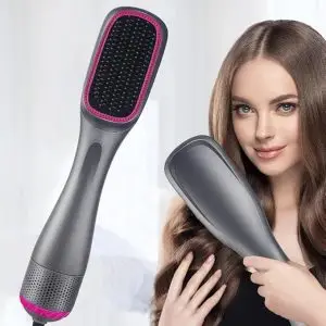 Hot Air Straightening Brush