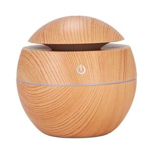 USB Aroma Humidifier Diffuser - Light brown