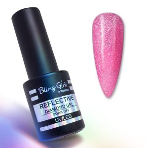 Bling Girl Reflective Diamond Gel Soak Off UV LED 10ml 014-8278
