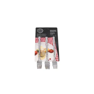 Silver Stainless Steel Dinner Fork 6pcs 19cm