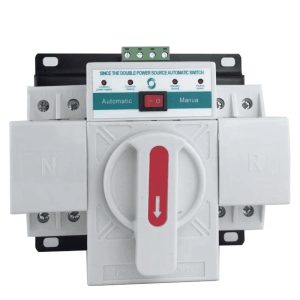 Automatic Changeover Switch 2 Pole Dual Power 63A Grey