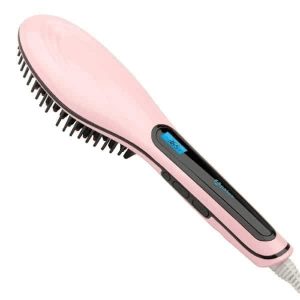 Anti-Scald Hair Straightener with LCD Temperature Control