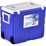 28L Cooler Box Foldable Picnic Table With 2 Chairs AA2-56161