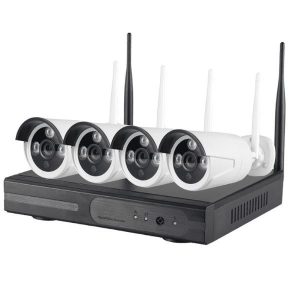 4 Channel Wireless HD NVR Surveillance Kit - Jortan