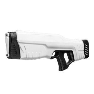 Electric Water Gun with Digital Display - White