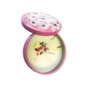 Home Luxury Scented Candle with Dried Petals