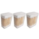 70pcs Cotton Bamboo Buds Pack of 3