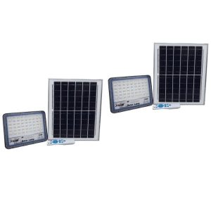 200W JT-Clear Compact Slim Line Solar Flood Lamp - Pack of 2