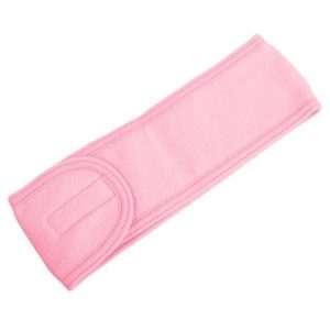 Adjustable Facial Headband - Light Pink