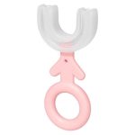 Children's U-shape Toothbrush - Pink