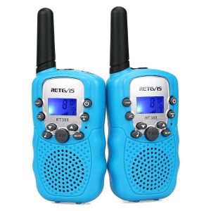 Travel Walkie Talkie Set with Flashlight T388