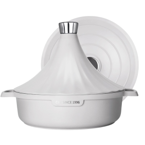 Non-Stick Tagine Moroccan Cast Aluminum Pot