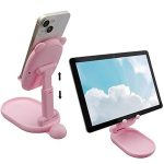 Aerbes AB-ZJ09 Foldable Desktop Adjustable Phone Holder With Mirror