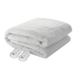ALVA - Sherpa fleece - Fitted Electric blanket w/ elastic