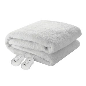 ALVA - Sherpa fleece - Fitted Electric blanket w/ elastic