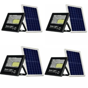 Solar Flood Light 40W - 4 Pack