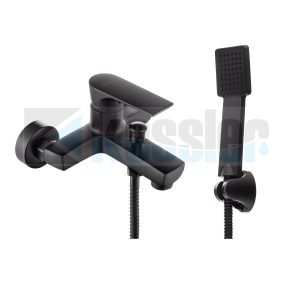 Brass Matt Black Bath Mixer