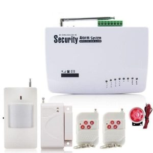 Wireless GSM Alarm System Includes 5x Wireless PIR Sensors