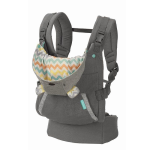 GB Infant Cuddle Up Ergonomic Hoodie Carrier, Grey