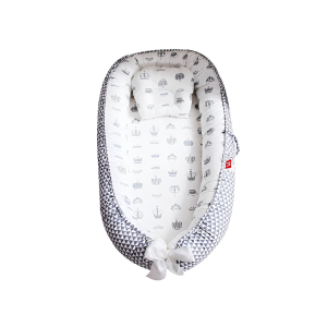 Portable Foldable Crib with Standard Size and Nesting Functionality