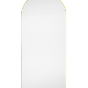 180cmx80cm Freestanding Mirror - Gold
