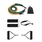 5 in 1 Power Resistance Bands Gym Fitness