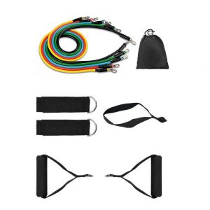 5 in 1 Power Resistance Bands Gym Fitness