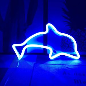 Dolphin Neon Sign Lamp USB And Battery Operated FA-A34