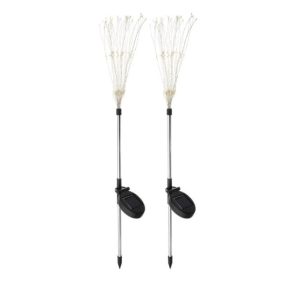 Solar Powered Starburst Stake Light Multicolor Pack Of 2 FA-LC34C-120