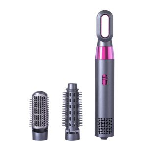 3-in-1 Hair Dryer With Brush Comb & Straightener
