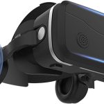 3D VR Glasses With Headphones G15E