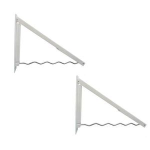 Wall Mounted Foldable Clothes Hangers Pack of 2