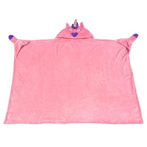 Kids Ultra Soft Blanket With LED Lights Pink
