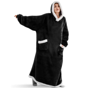 Extra Long Oversized Plush Blanket Hoodies