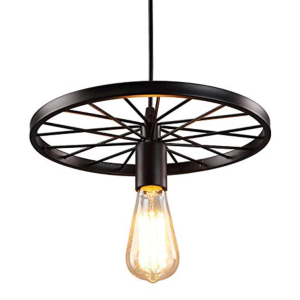 D30cm Pendant Spoke Wheel Light Holder