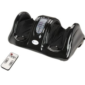 Foot Massager Machine with Remote Control - Black